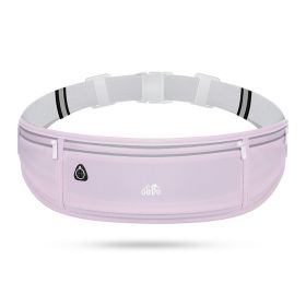 Slim Running Pack. Exercise Waist Pack. Belt Pouch Bags. (Color: Purple)