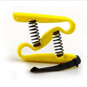 Resistance 44 Lbs. (20 Kgs) S-Type Hand Grip Exerciser, Grip Strengthener, Forearm and Finger Exercisers and Grippers. (Color: Yellow)