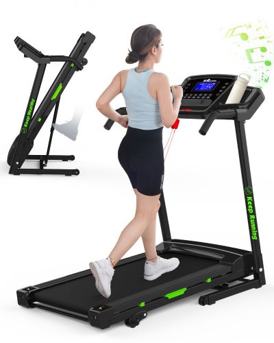 FYC Folding Treadmill for Home and Office Use. Walking, Jogging, Running Machine Incline Treadmill. 330LBS Weight Capacity.