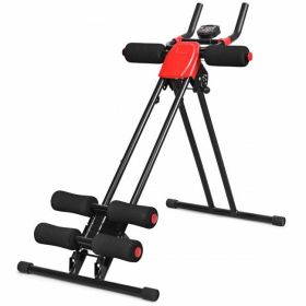 LCD Monitor Home Power Plank Abdominal Workout Equipment. (Color: As the pictures shown, Type: Exercise & Fitness)