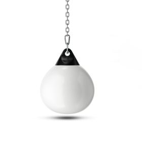 Home Gym 21 Inch Water Punching Bag with Adjustable Metal Chain. (Color: White, Type: Exercise & Fitness)