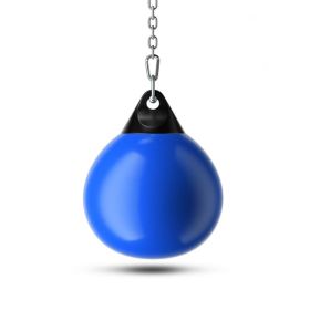 Home Gym 21 Inch Water Punching Bag with Adjustable Metal Chain. (Color: Blue, Type: Exercise & Fitness)