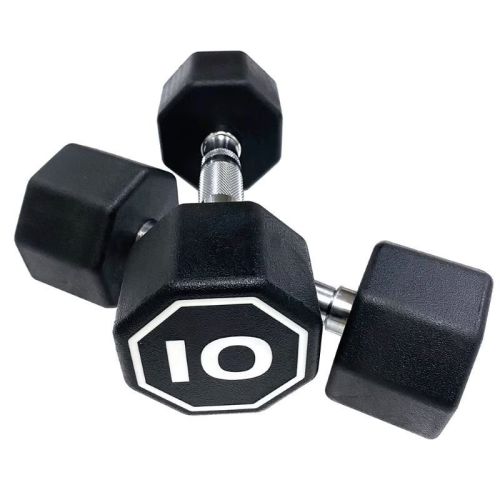 Octagon Dumbbell for Commercial and Home Fitness Use.