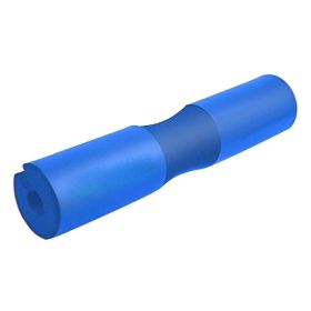 Barbell Support Squat Bar Foam Cover Pad (Color: Blue, Type: Fitness Supplies)