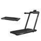 2 in 1 Folding Treadmill with APP Speaker Remote Control. 2.25HP (Color: Black)