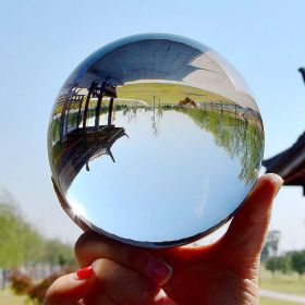 Clear Acrylic Contact Juggling Ball. Big Size Single ball for making acrylic juggling ball tricks. (size: 120mm)