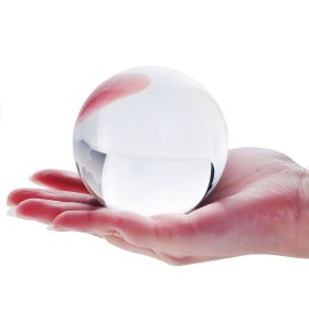 Clear Acrylic Contact Juggling Ball. Big Size Single ball for making acrylic juggling ball tricks. (size: 90mm)