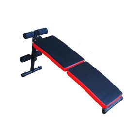 Multi-Position Adjustable Strength Training Bench for Home Gym. (Color: Black, Type: Exercise & Fitness)