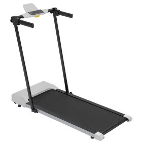 Treadmill with LED for Walking and Running (Color: as Pic)