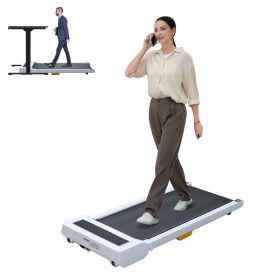 High-Efficiency Brushless Motor Treadmill with LED Display and Countdown Modes. Compact Design, Supports 275lbs Capacity, Ideal for Home Fitness (Main Material: ABS+Steel(Q235), Main Color: White)
