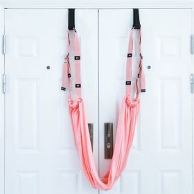 Yoga Belt Inverted Rope Pull (Color: pink)